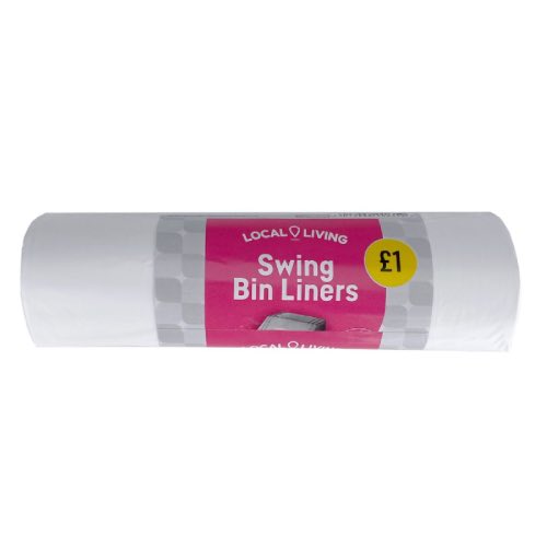 LOCAL LIVING 15 SWING BIN LINERS 10s