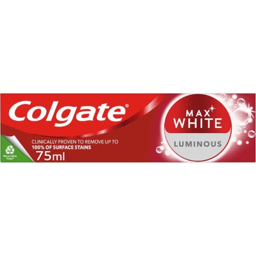 COLGATE TOOTHPASTE MAX WHITE 75ML Main image