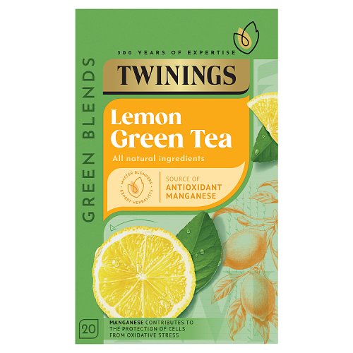 TWININGS GREEN TEA & LEMON 20s Main image