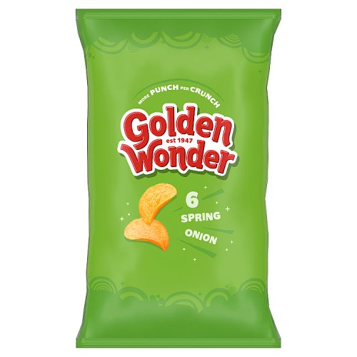 GOLDEN WONDER SPRING ONION [6 PACK] 25g Main image