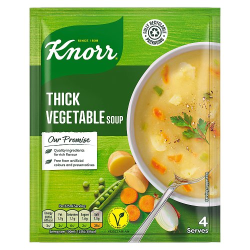 KNORR 1.5PT CROFTERS THICK VEGETABLE SOUP 75G 75g Main image