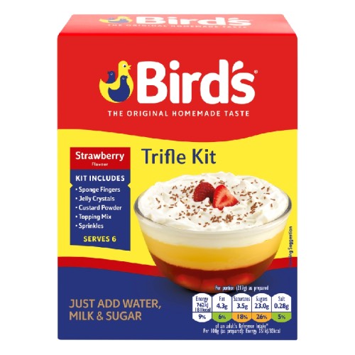 BIRDS TRIFLE STRAWBERRY 141G