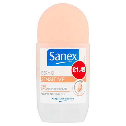 SANEX ROLL ON SENSITIVE 50ML Main image