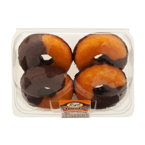 REGAL CHOCOLATE DOUGHNUTS 4s Main image