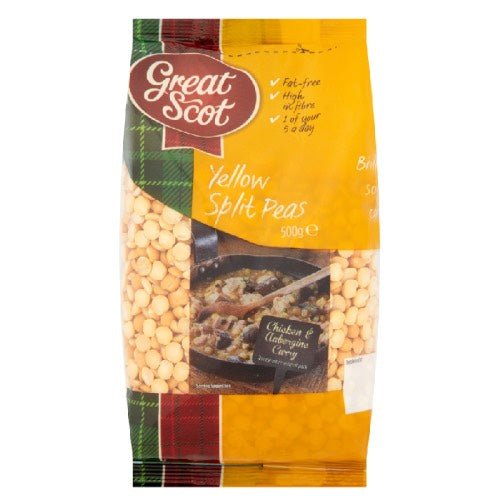 GREAT SCOT YELLOW SPLIT PEAS 500g