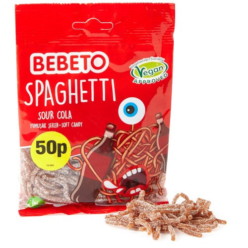 BEBETO SPAGHETTI SOUR COLA 50P 70g Main image