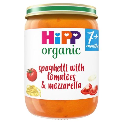 HIPP ORGANIC SPAG TOMATO MOZZARELLA 7 MONTHS £1.15 190g Main image