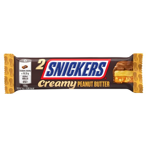SNICKERS CREAMY PEANUT BUTTER DUO 36.5g Main image