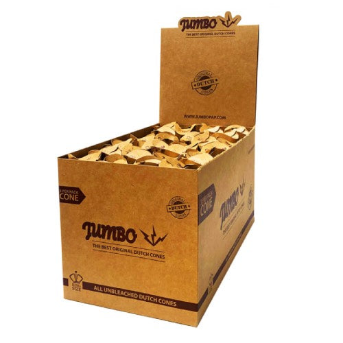 DUTCH JUMBO BROWN KING SIZE CONES 3 PACK