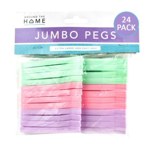 AROUND THE HOME JUMBO PEGS 24s
