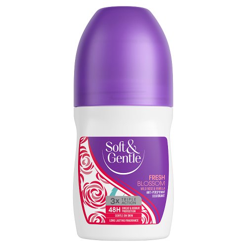 SOFT & GENTLE ROLL ON FRESH BLOSSOM 50ML