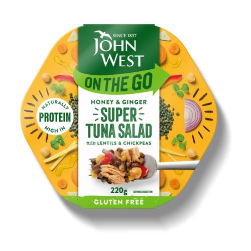 JOHN WEST LIGHT LUNCH GINGER SUPER SALADS 220G