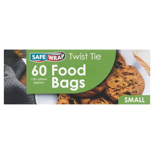 SAFEWRAP 60 SMALL FOOD BAGS 60s