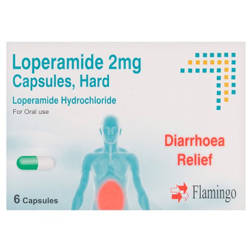 FLAMINGO LOPERAMIDE CAPSULES 2MG 6s Main image