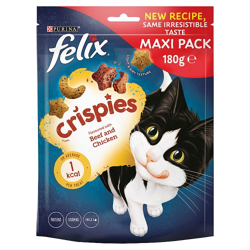 FELIX CRISPIES BEEF AND CHICKEN 180g Main image