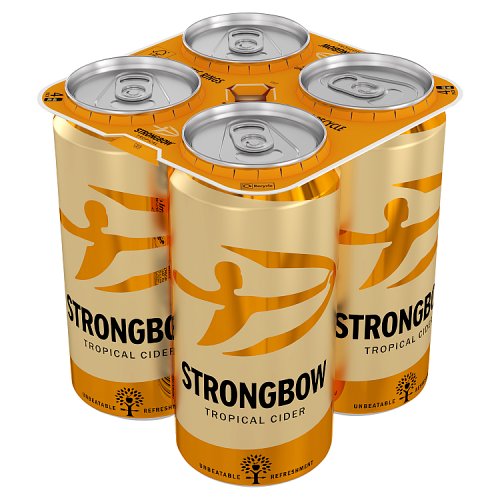 STRONGBOW TROPICAL STD [4 PACK] 4X440m Main image