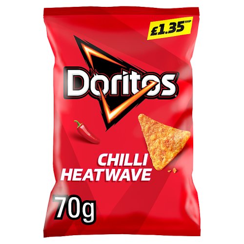 DORITOS CHILLI HEATWAVE £1.35 70g Main image