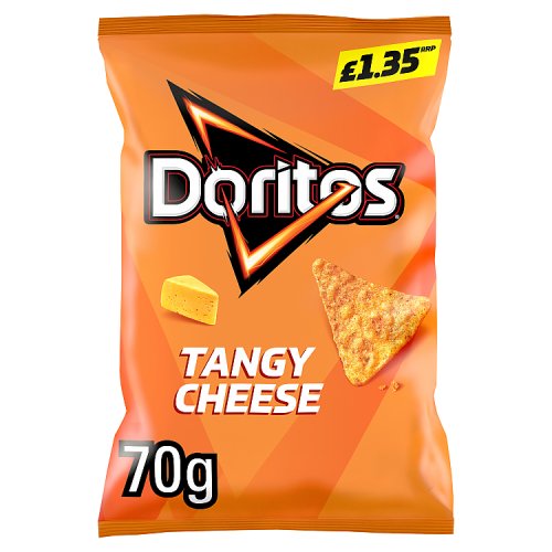 DORITOS TANGY CHEESE £1.35 70g