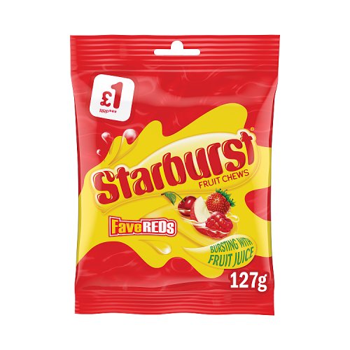 STARBURST FAVE REDS £1 127g Main image