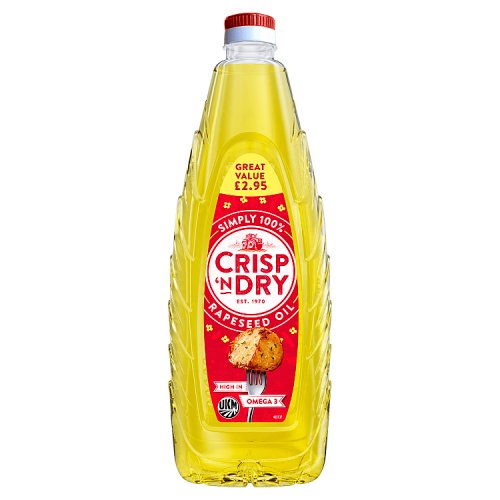 CRISP N DRY OIL £2.95 1ltr