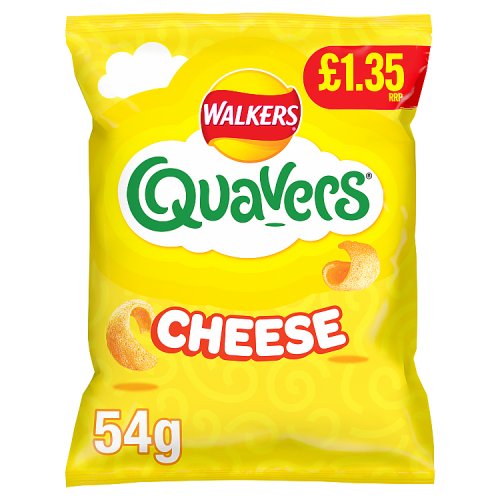 WALKERS QUAVERS CHEESE £1.35 54g