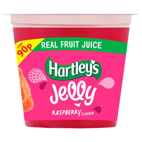 HARTLEYS RTE RASPBERRY JELLY POT 90P 125g Main image