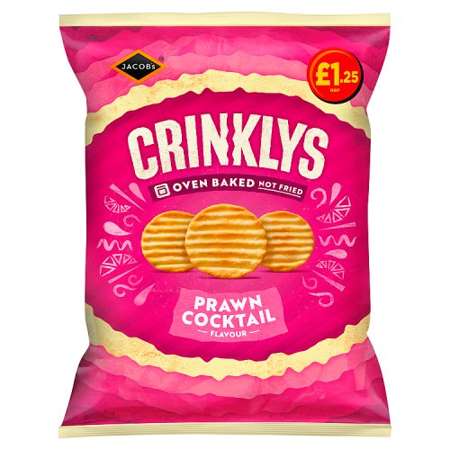 MINI CRINKLYS PRAWN COCKTAIL £1.25 90g Main image