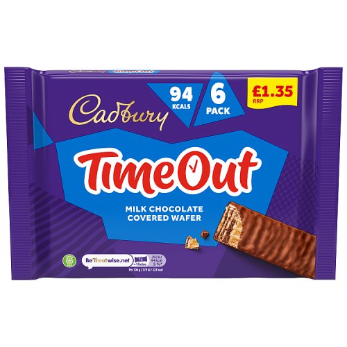 CADBURY TIME OUT [6 PACK] 6pk Main image