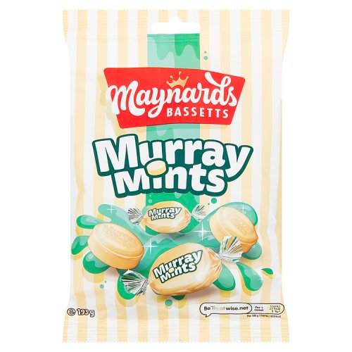 MAYNARDS BASSETTS MURRAY MINTS SWEETS BAG 193g Main image