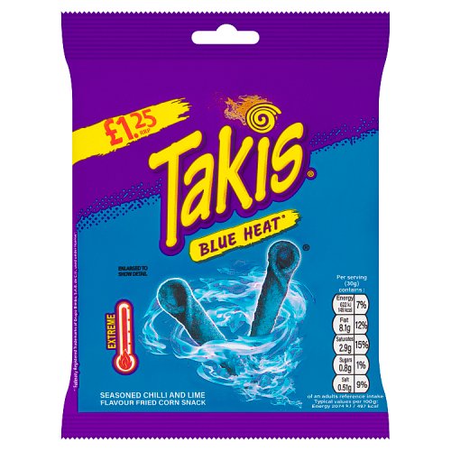 TAKIS BLUE HEAT £1.25 55G Main image