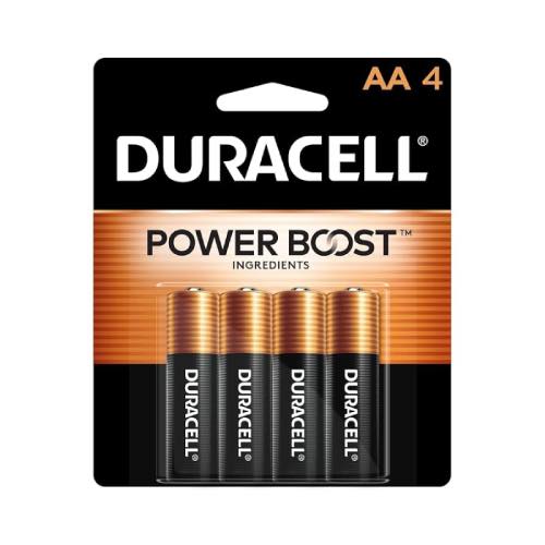 DURACELL PLUS POWER BOOST AA BATTERY 4s Main image