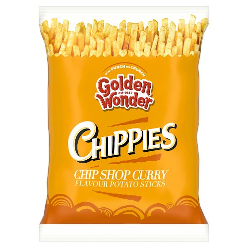 GOLDEN WONDER CHIPPIES CHIP SHOP CURRY £1 70g Main image
