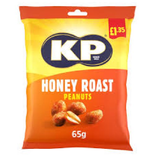 KP HONEY ROAST PEANUTS £1.35 65g