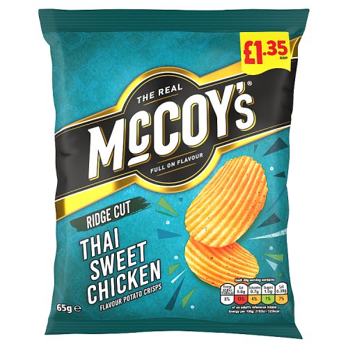 MCCOYS THAI SWEET CHICKEN £1.35 65g