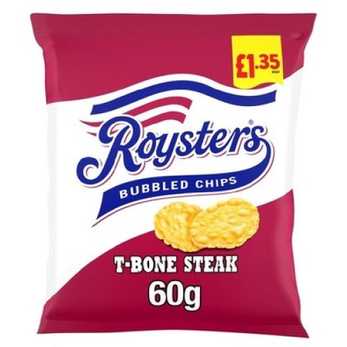 KP ROYSTERS T BONE STEAK £1.35 60g