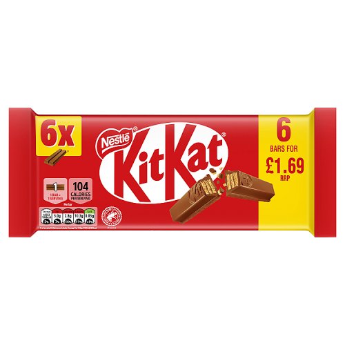 NESTLE KIT KAT 2 FINGER [6 PACK] 6pk Main image