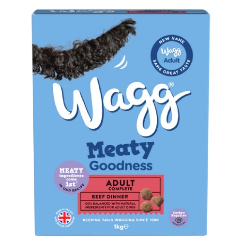 WAGG MEATY GOODNESS BEEF 1KG