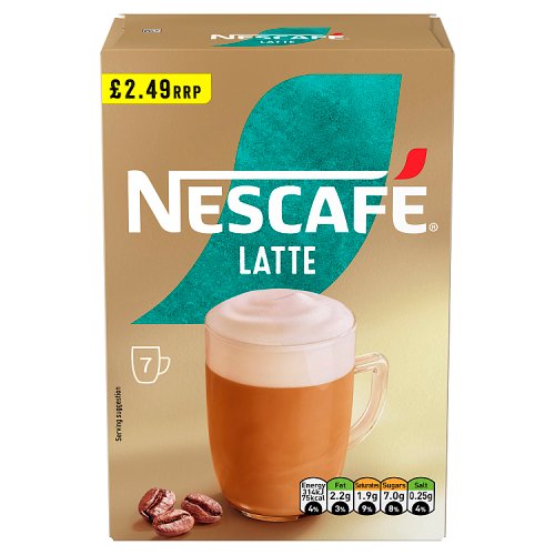 NESCAFE LATTE SACHETS £2.49 126g Main image