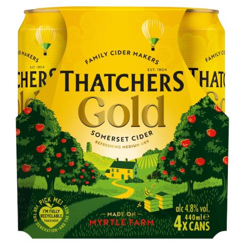 THATCHERS GOLD [4 PACK] 4x440m Main image