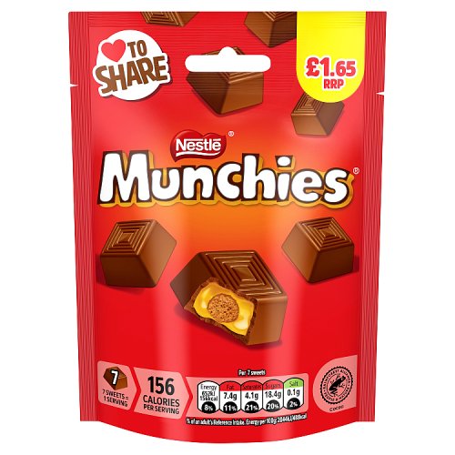 NESTLE MUNCHIES £1.65 81g