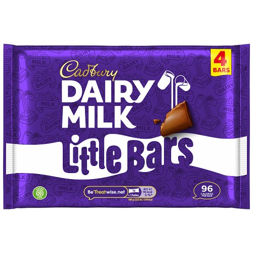 CADBURY DAIRY MILK LITTLE BARS [4 PACK] 4pk Main image