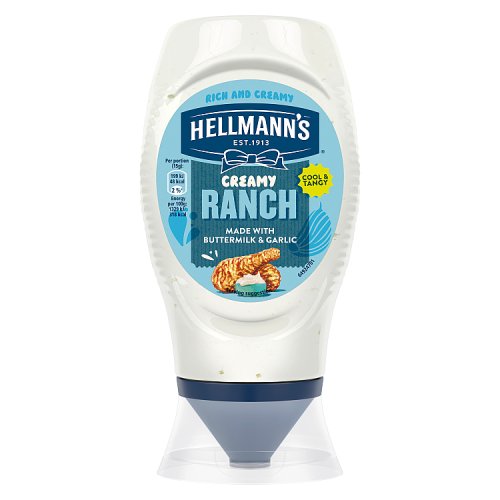 HELLMANS CREAMY RANCH MAYO SQUEEZY 245g Main image