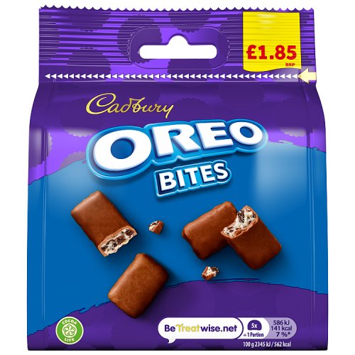CADBURY OREO BITES CHOCOLATE BAG PMP 85g Main image