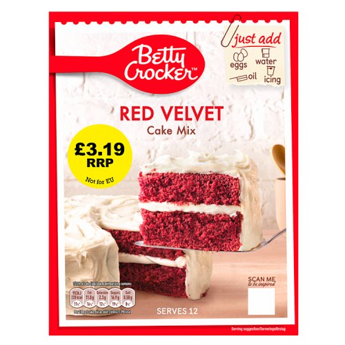 BETTY CROCKER RED VELVET £3.19 425g Main image