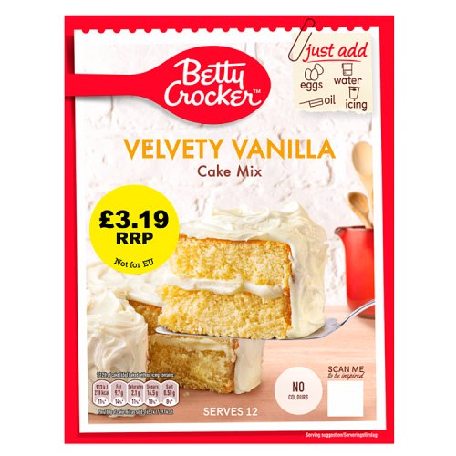 BETTY CROCKER VANILLA CAKE £3.19 425g Main image