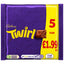CADBURY TWIRL CHOCOLATE BAR 5 PACK PMP 107.5g