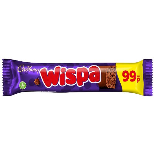 CADBURY WISPA CHOCOLATE BAR 99P PMP 45g Main image