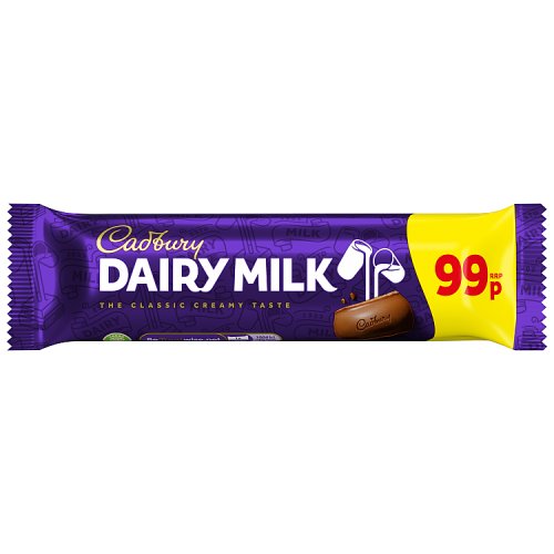 CADBURY DAIRY MILK CHOCOLATE BAR 99P PMP 45g Main image