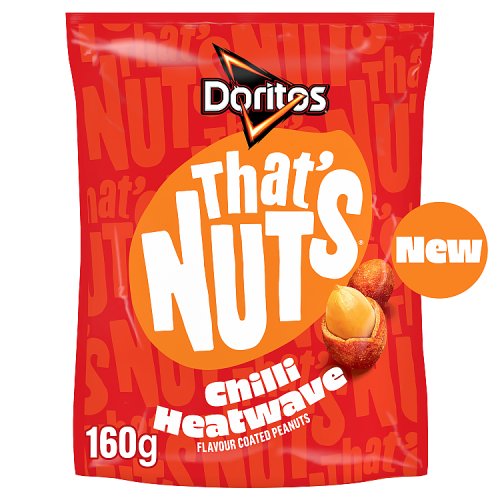 DORITOS THATS NUTS CHILLI HEATWAVE 160g