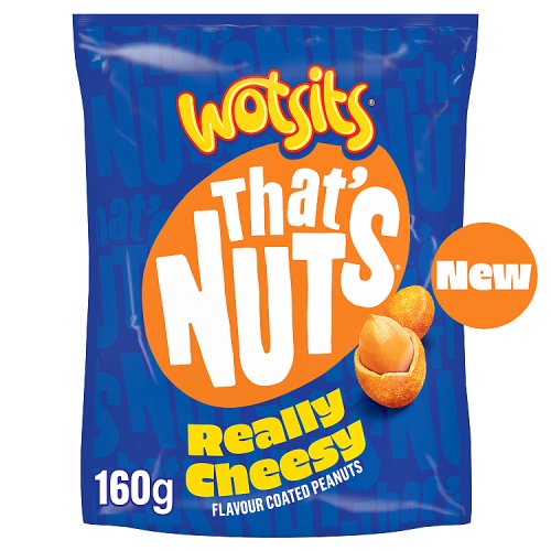 WOTSITS THATS NUTS REALLY CHEESY 160g Main image